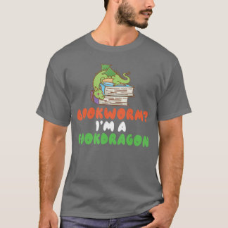 Leser Lesebuch Liebhaber Buch Drache Literatur B T-Shirt