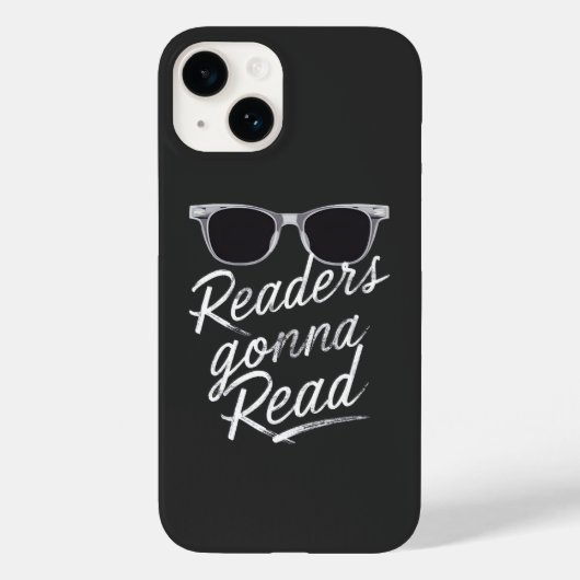 Leser lesen Funny Book Reading Case-Mate iPhone Hülle (Rückseite)