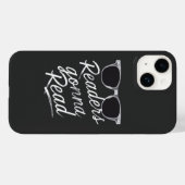 Leser lesen Funny Book Reading Case-Mate iPhone Hülle (Rückseite (Horizontal))