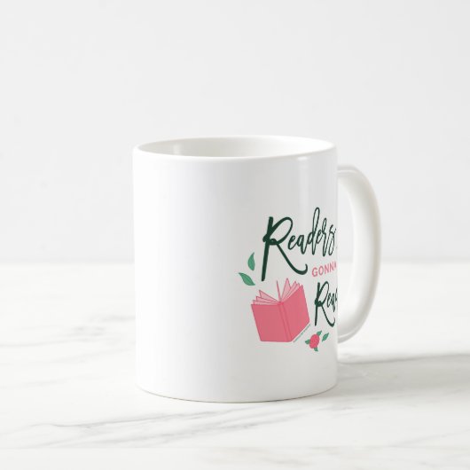 Leser lesen Lesezeichen Kaffeetasse (VorderseiteRechts)