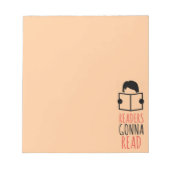 Leser lesen Notepad Notizblock (Vorderseite)