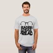 Leser lesen Zitat Funny Bookworm T-Shirt (Vorne ganz)