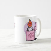 Leser mit langsamer Brennfunktion Kaffeetasse (VorderseiteRechts)