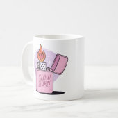 Leser mit langsamer Brennfunktion Kaffeetasse (Vorderseite Links)