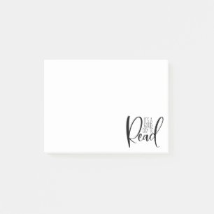 Leser Post-it Notizen Liebhaber Buch