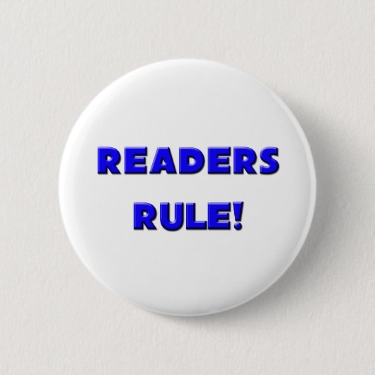 Leser-Regel! Button (Vorderseite)