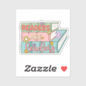 Leser sind Führer Aufkleber (Blatt)