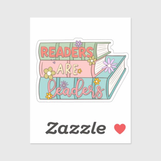 Leser sind Führer Aufkleber (Blatt)