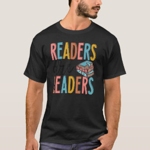 Leser sind Führer Buch Buchwurm Lesen T-Shirt