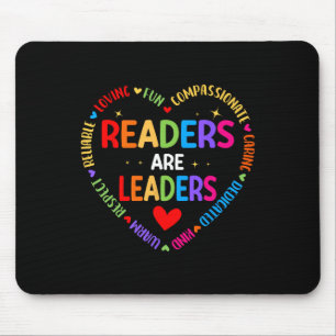 Leser sind Führer Leselhrer Frauen Kinder Buch Mousepad