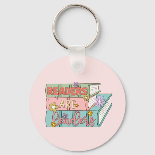 Leser sind Führer - Niedliches und inspirierendes Schlüsselanhänger (Vorderseite)