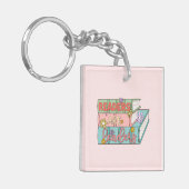 Leser sind Führer - Niedliches und inspirierendes  Schlüsselanhänger (Vorderseite links)