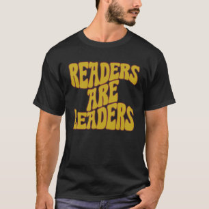 Leser sind Führer Vintage-Buch Leselhrer T-Shirt