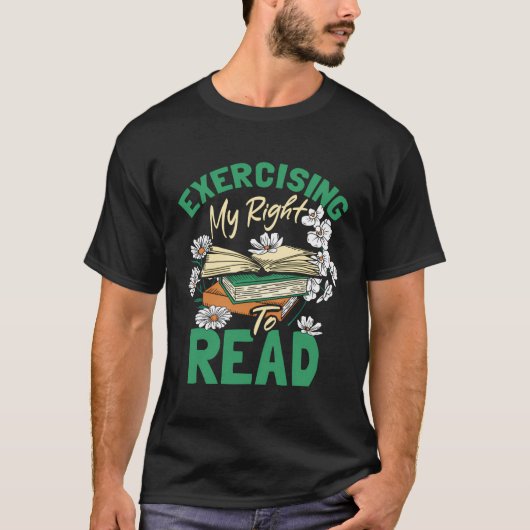 Leser verbotener Bücher T-Shirt (Vorderseite)