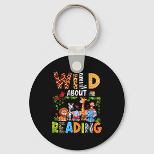 Leser von Büchern Leserin Bibliothekarin Liebhaber Schlüsselanhänger