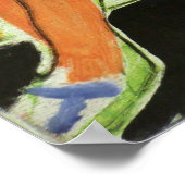 Leser zu den Statistiken zur schwarzen Hintergrund Poster (Ecke)