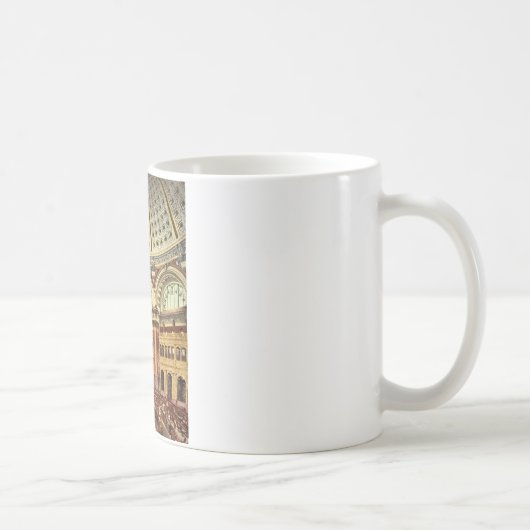 Leseraum Kongressbibliothek Washington Kaffeetasse (Rechts)