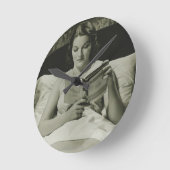 Leserbuch Runde Wanduhr (Winkel)