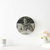 Leserbuch Runde Wanduhr (Zuhause)