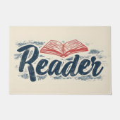 Leserbuchlogan Fußmatte (Vorderseite)