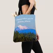 Leserbuchtasche, hübsche Szene für Buchliebhaber Tasche (Von Nahem)