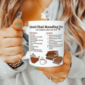 Lesereit Chai Gewürzrezept Kaffeetasse