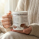 Lesereit Chai Gewürzrezept Kaffeetasse