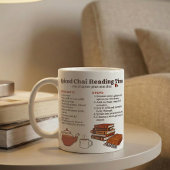 Lesereit Chai Gewürzrezept Kaffeetasse