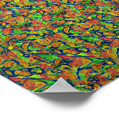 Leserfrosch - Versteckter 3D-Druck Poster (Ecke)