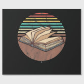 Lesergeschenk für begeisterte Buchliebhaber Geschenkpapier (Flach)