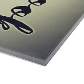 Lesergeschenk Ich bin Buchleser Schneidebrett (Ecke)