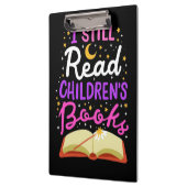 Lesergeschenk lese ich noch Kinderbücher Klemmbrett (Links)