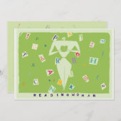 Leserin 7x5 einladung (Vorne/Hinten)