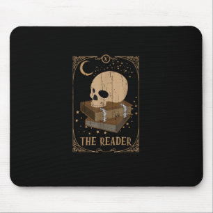 Leserkarte Pagan Goblincore Goth Okkult Buch Mousepad