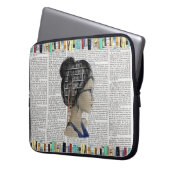 Leserparadies Laptopschutzhülle (Vorderseite Links)