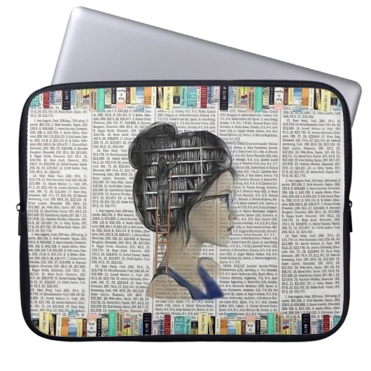Leserparadies Laptopschutzhülle (Vorderseite)