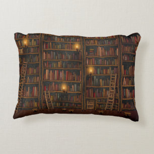 Lesesaal der alten Bibliothek Zierkissen