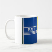 Leseschreibens-Mathe-Tasse Kaffeetasse (Links)