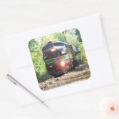 Lesestelle Eisenbahnlokomotive 903 Quadratischer Aufkleber (Umschlag)