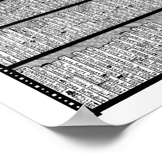 Lesestelle Poster (Ecke)