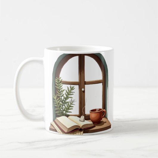 Lesestillleben Kaffeetasse (Links)