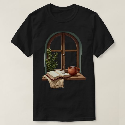 Lesestillleben T-Shirt (Design vorne)