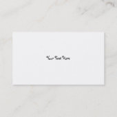 LeseVisitenkarte Visitenkarte (Rückseite)