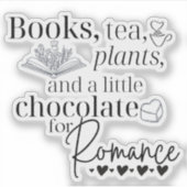 Lesewortleseaufkleber buchen aufkleber (Vorderseite)