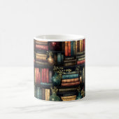 Lesewortlesemuster für Bücherbücher Kaffeetasse (Mittel)