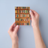 Lesewortlesung der virtuellen Bibliothek Flyer (Gruppe)