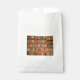 Lesewortlesung der virtuellen Bibliothek Geschenktütchen