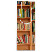 Lesewortlesung der virtuellen Bibliothek Geschenktüte Für Weinflaschen (Vorderseite)