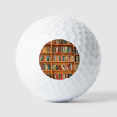 Lesewortlesung der virtuellen Bibliothek Golfball (Vorderseite)