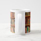 Lesewortlesung der virtuellen Bibliothek Jumbo-Tasse (Rückseite)